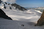 Glacier du Tour depuis le pied de son Col Suprieur
