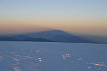 L'ombre du Mont-Blanc, projete jusqu' l'horizon (dtail)