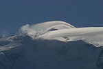 Nuages sculpts au sommet du Mont-Blanc