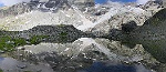 Lac Tuckett face au Glacier Blanc
