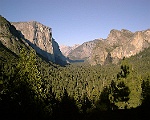 Yosemite Valley, typique valle glacire