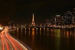 La tour Eiffel depuis le pont Mirabeau