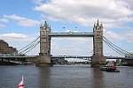 Going through Tower Bridge