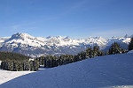 Face au Mont-Blanc, des Fiz  l'Aiguille Verte