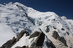 Les 3 Mont-Blancs en enfilade
