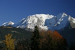 Massif du Mont-Blanc depuis Cupelin 1