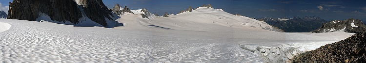 Embrasser le Trient du regard (vue du Col des Plines)