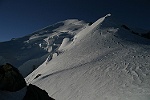 La grande arte de neige : vue sur la premire Bosse