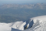 La valle, face au glacier