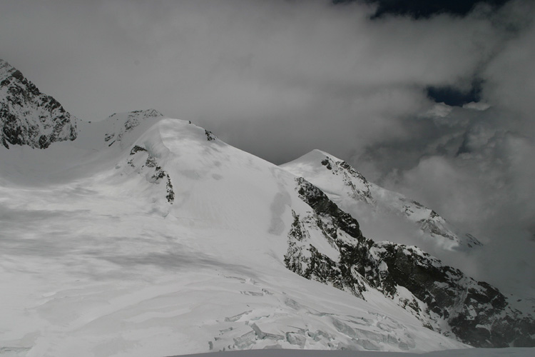 Le nez du Lyskamm s'enrhume