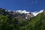 Les Jumeaux Castor et Pollux vus d'en bas (Gressoney)