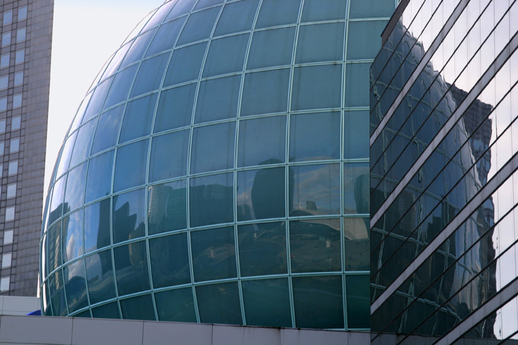 Paris, la Dfense en vision panoramique