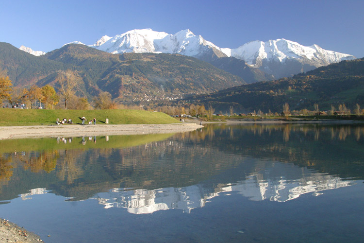 Massif du Mont-Blanc depuis Passy