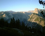 Coucher de soleil sur Glacier Point (Yosemite N.P.)