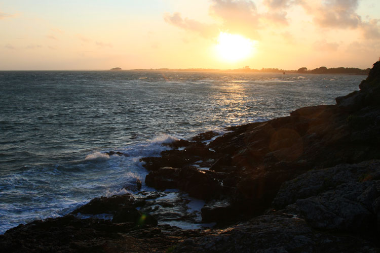 Coucher de soleil breton